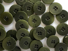 Corozo buttons - flat rim.