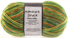 Admiral R Druck sock yarn by Schoppel Wolle