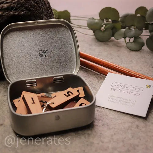 Stitch Markers Numbers by Jenerates Ewe and Ply