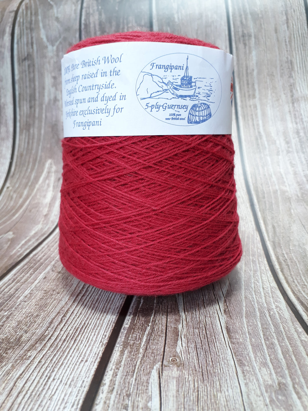 Frangipani 5 ply Guernsey wool