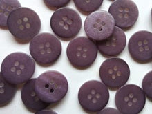 Matt river shell buttons