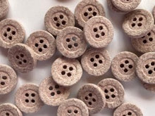 recycled material buttons