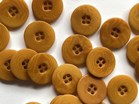 Corozo buttons - flat rim.