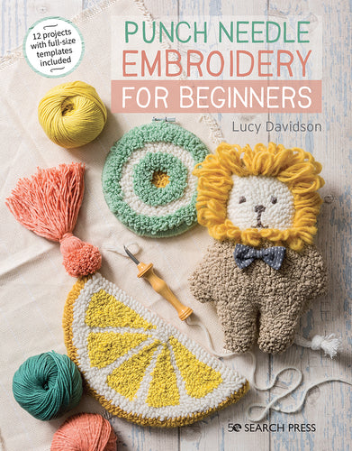 Punch needle embroidery for beginners by Lucy Davidson