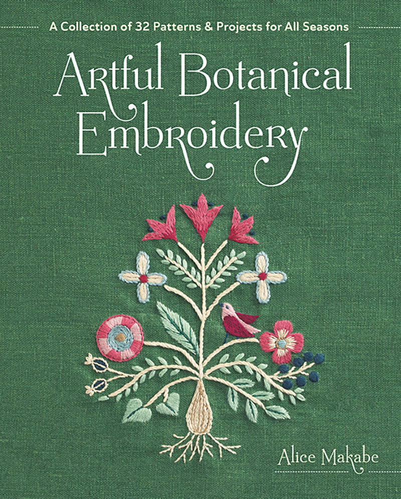 Artful Botanical Embroidery by Alice Makabe