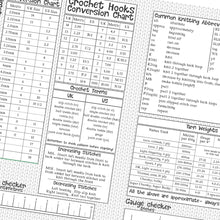 Project Book - Knitting Jotter and Stash Notes