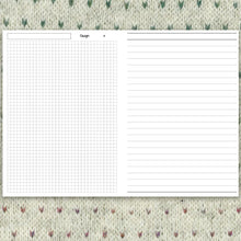 Project Book - Knitting Jotter and Stash Notes