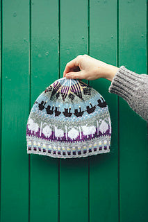 Shetland Wool Week 2019 hat kit - Roadside Beanie Kit by Sandra Manson
