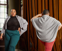 Knitting outside the box: Fold and Drape by Bristol Ivy