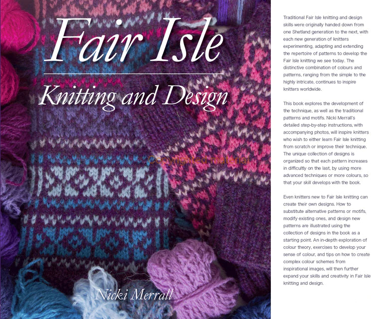 Fair Isle Knitting and Design - Nicki Merrall