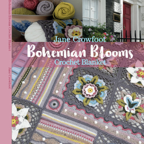 Bohemian Blooms Pattern book by Jane Crowfoot