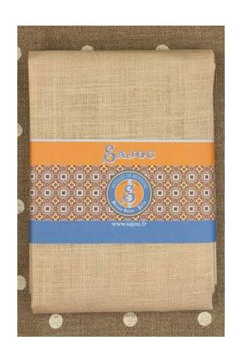 Linen square by Maison Sajou