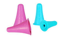 Point protectors for single point needles by KnitPro