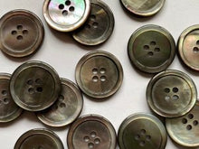 Mother of pearl 4 hole buttons