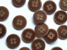 Matt river shell buttons