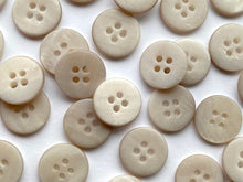 Matt river shell buttons