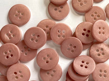 Matt river shell buttons