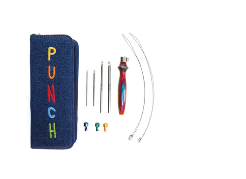 Punch Needle Set and also Pre-stretched Fabric Frames by KnitPro