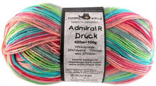 Admiral R Druck sock yarn by Schoppel Wolle
