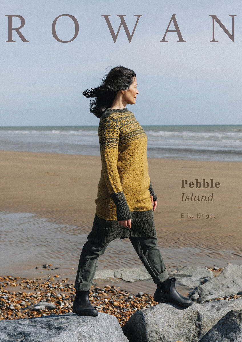Pebble Island pattern book by Erika Knight