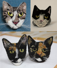 Needle Felted Cat Brooch workshop with Ruth Packham