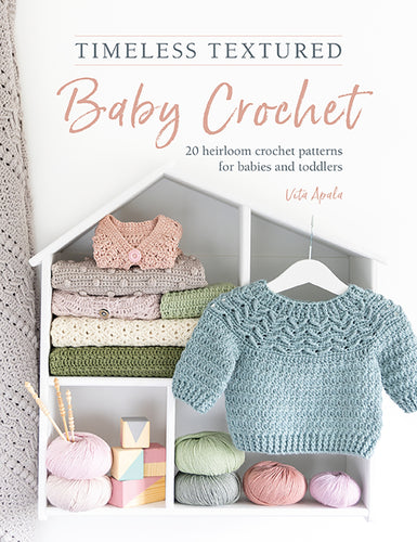 Timeless textured baby crochet by Vita  Apala