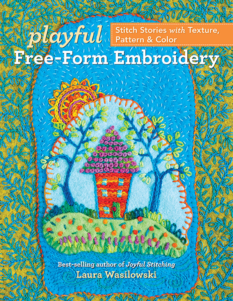Playful Free-Form Embroidery by Laura Wasilowski