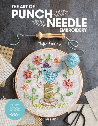 The art of punch needle embroidery by Marie Suarez