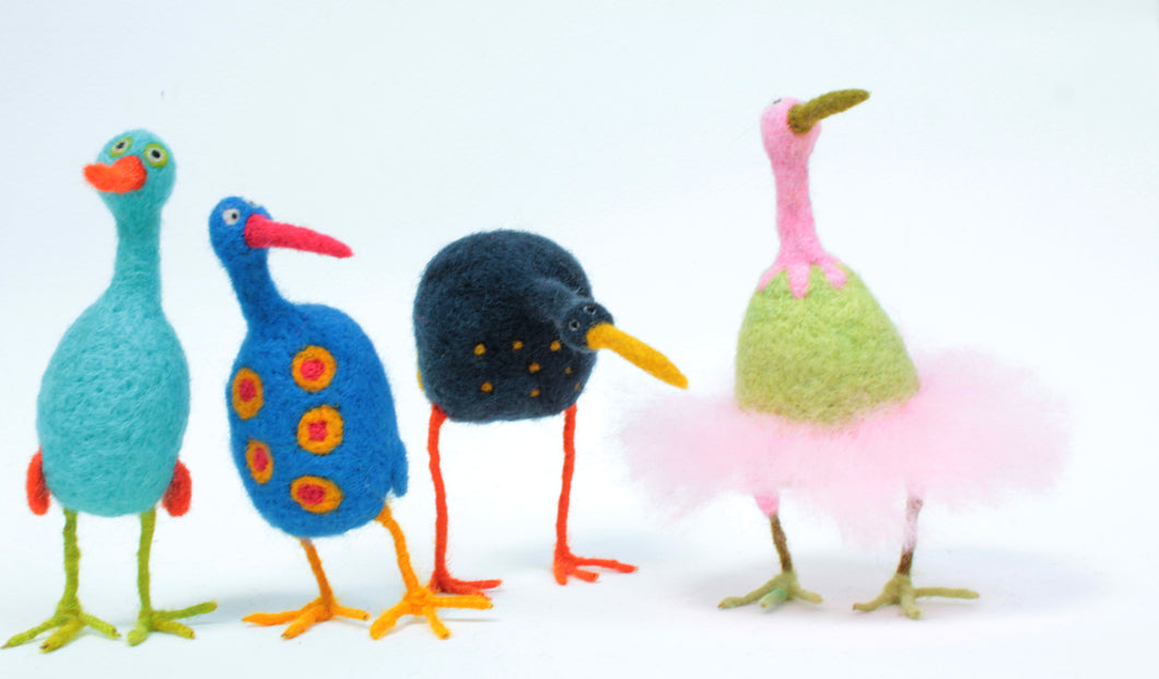 Quirky Birds Needle Felting Workshop with Ruth Packham