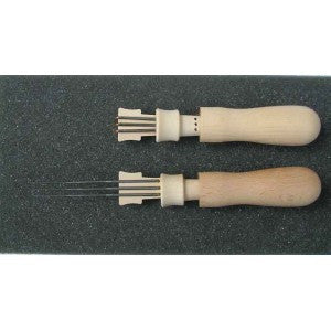 Felting Rake Wooden Needle Felting Tools – Ewe and Ply